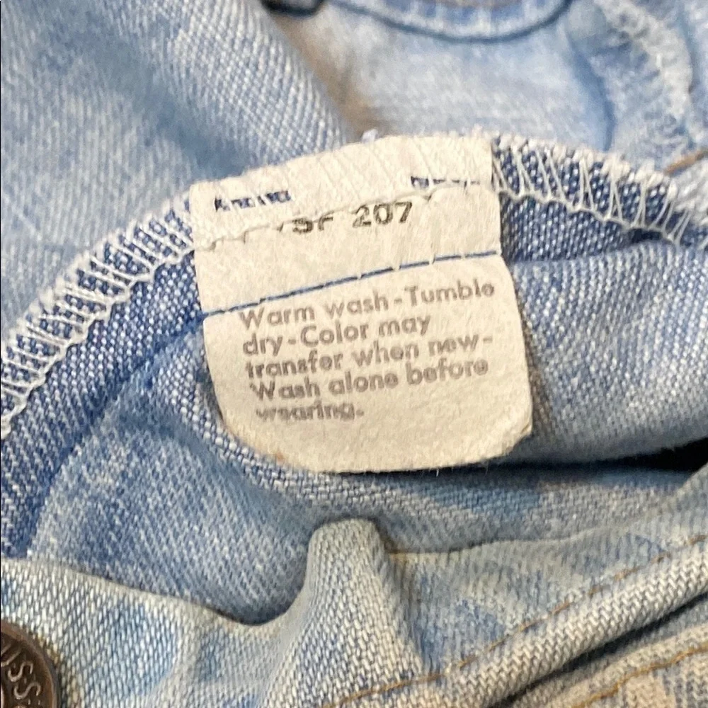 Vintage Levi's Blue Denim Overalls Classic Style